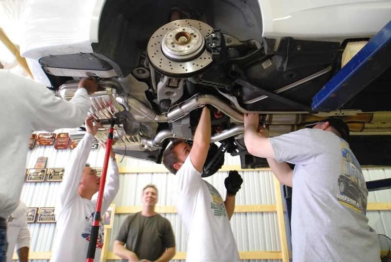 Local DIY/mod install day 2 at Clem's garage